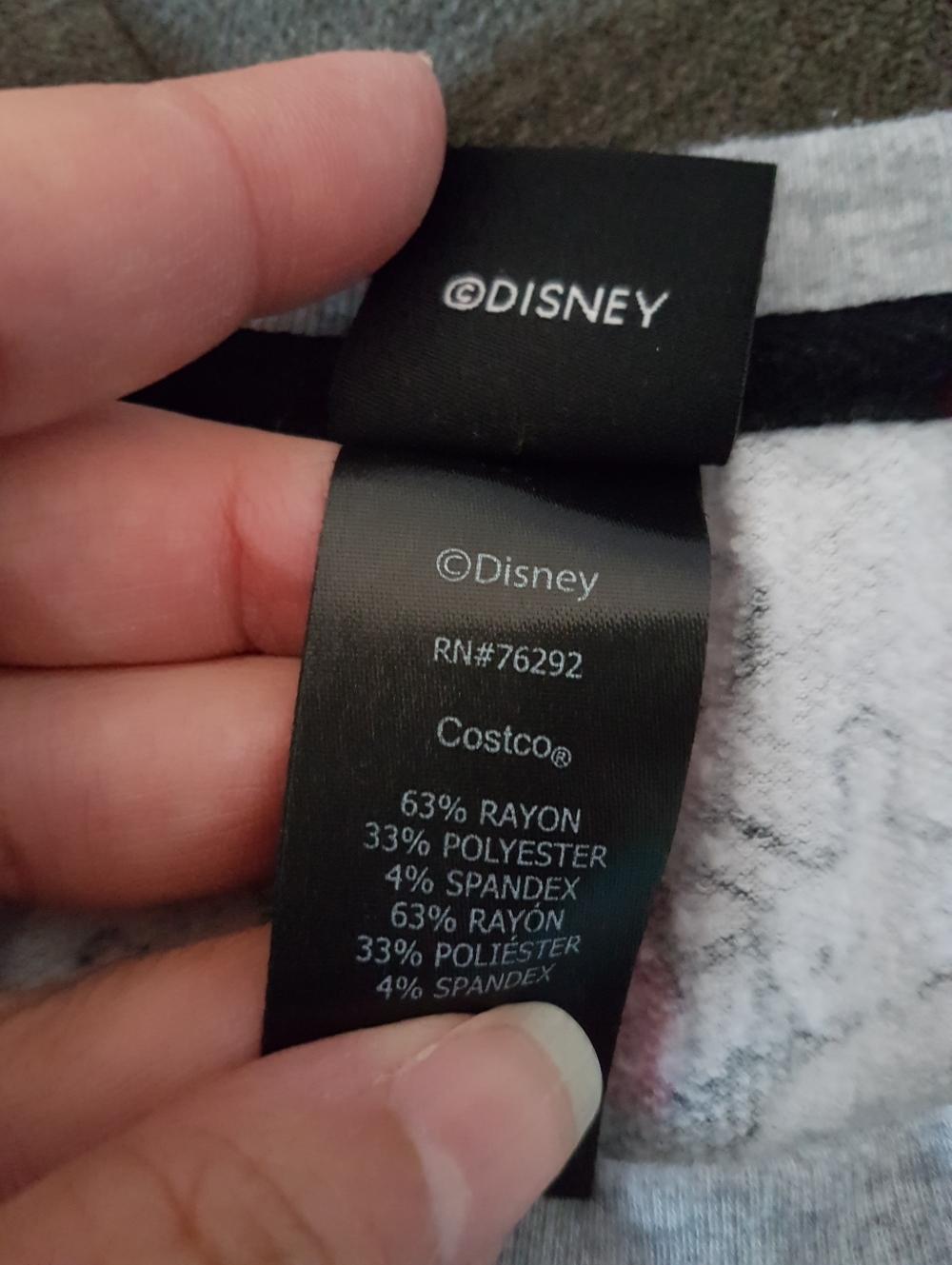 Disney Mickey Mouse Gray Pajama Bottoms - Picture 14 of 15